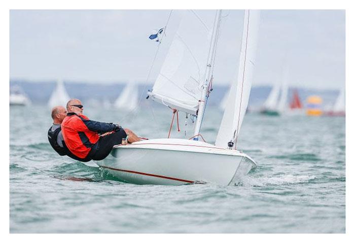 Rupert Mander and Gareth Edwards' Men Behaving Badly won White Group overall - Cowes Week 2022 photo copyright Paul Wyeth / CWL taken at Cowes Combined Clubs and featuring the Flying Fifteen class