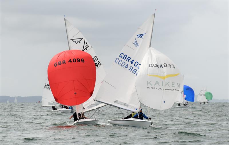 Flying Fifteen Europeans in Cowes - photo © John Green