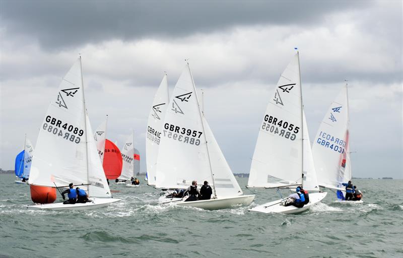 Flying Fifteen Europeans in Cowes photo copyright John Green taken at Cowes Corinthian Yacht Club and featuring the Flying Fifteen class