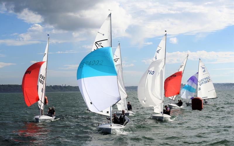 Flying Fifteen Europeans in Cowes day 3 - photo © John Green