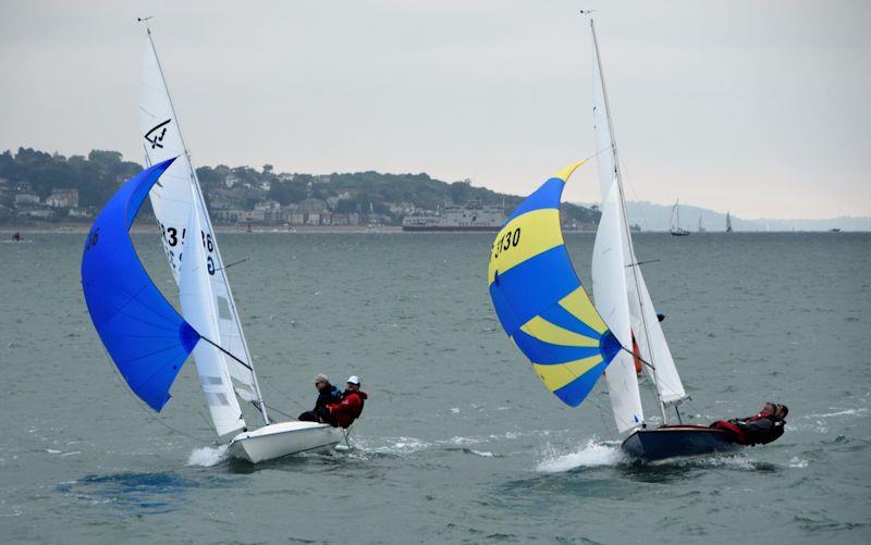 Flying Fifteen Europeans in Cowes day 4 photo copyright John Green taken at Cowes Corinthian Yacht Club and featuring the Flying Fifteen class