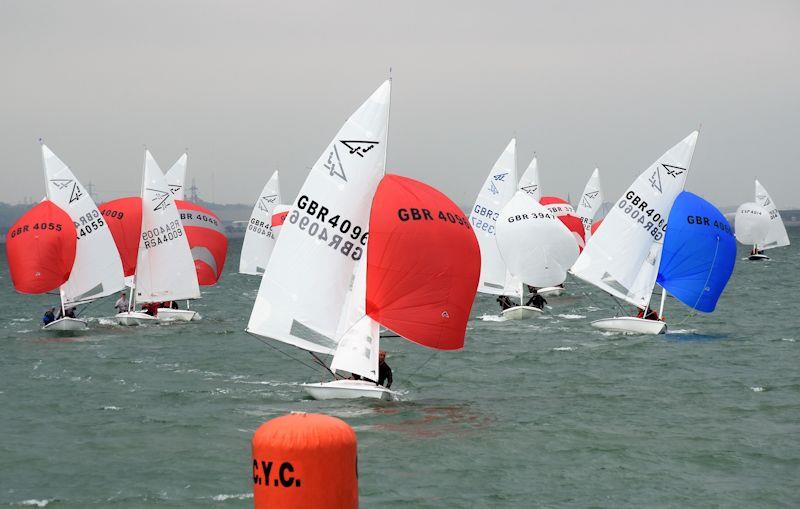 Flying Fifteen Europeans in Cowes day 4 photo copyright John Green taken at Cowes Corinthian Yacht Club and featuring the Flying Fifteen class