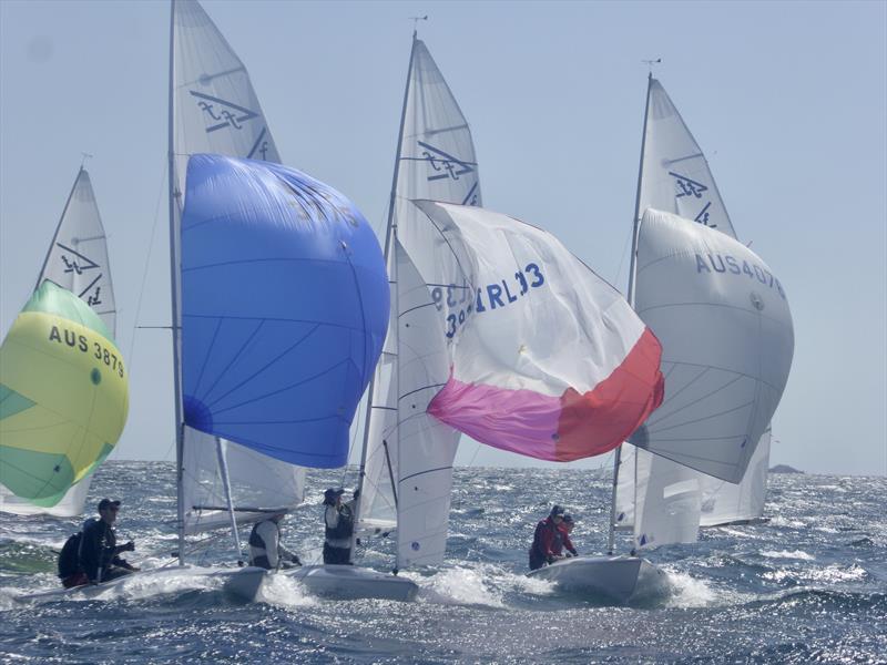  Flying 15 Worlds at Fremantle, West Australia day 1 photo copyright Regatta Services taken at Royal Freshwater Bay Yacht Club and featuring the Flying Fifteen class