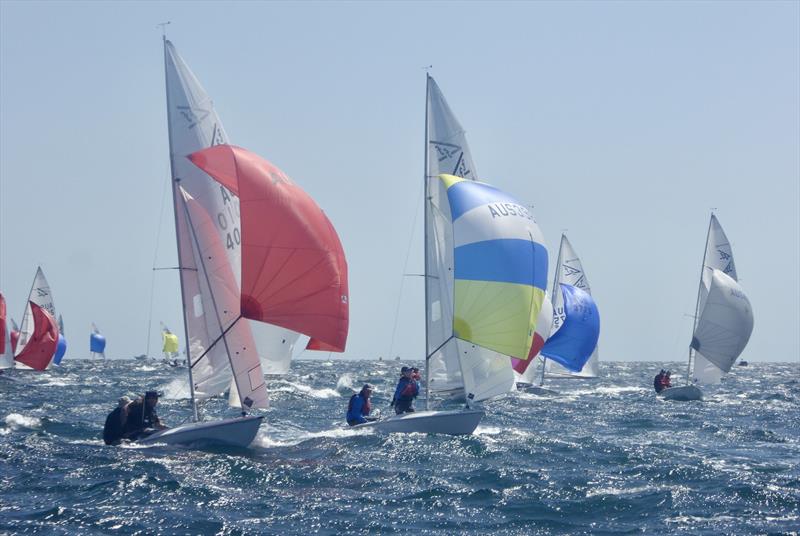  Flying 15 Worlds at Fremantle, West Australia day 1 photo copyright Regatta Services taken at Royal Freshwater Bay Yacht Club and featuring the Flying Fifteen class