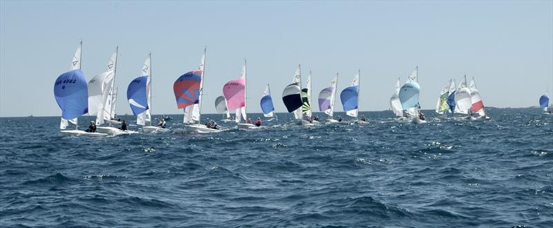  Flying 15 Worlds at Fremantle, West Australia day 3 photo copyright Regatta Services taken at Royal Freshwater Bay Yacht Club and featuring the Flying Fifteen class