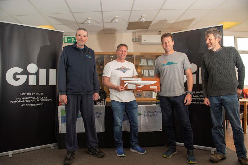 Richard Bundock and Ben Cooper (centre) win the Gill Flying Fifteen Southern Travellers Series event at Grafham Water photo copyright Paul Sanwell / OPP taken at Grafham Water Sailing Club and featuring the Flying Fifteen class