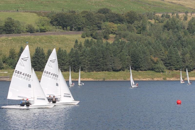 Dovestone Flying Fifteen Open photo copyright Sally McKee taken at Dovestone Sailing Club and featuring the Flying Fifteen class