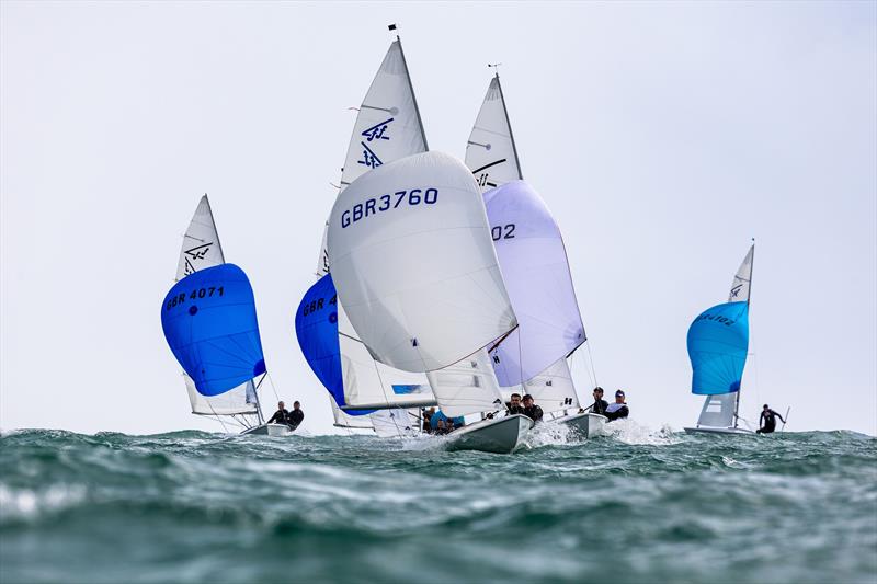 UK Global Flying Fifteen Nationals at the WPNSA Day 1 photo copyright Phil Jackson / Digital Sailing taken at Weymouth & Portland Sailing Academy and featuring the Flying Fifteen class