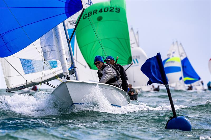 UK Global Flying Fifteen Nationals at the WPNSA Day 1 photo copyright Phil Jackson / Digital Sailing taken at Weymouth & Portland Sailing Academy and featuring the Flying Fifteen class