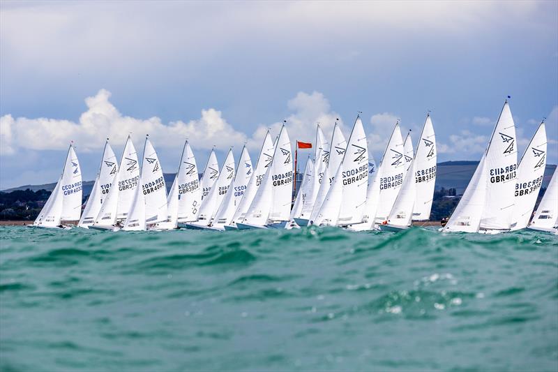 UK Global Flying Fifteen Nationals at the WPNSA Day 1 photo copyright Phil Jackson / Digital Sailing taken at Weymouth & Portland Sailing Academy and featuring the Flying Fifteen class