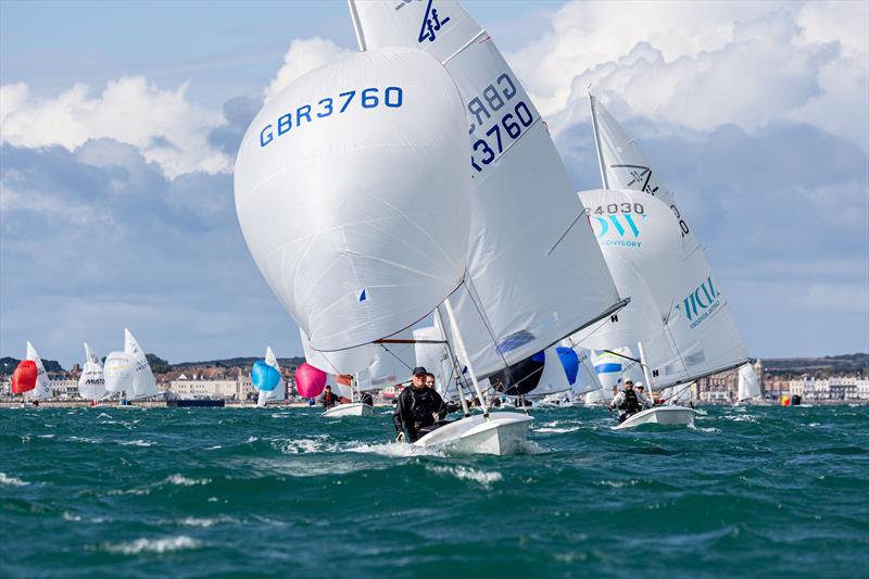 UK Global Flying Fifteen Nationals at the WPNSA Day 2 photo copyright Phil Jackson / Digital Sailing taken at Weymouth & Portland Sailing Academy and featuring the Flying Fifteen class