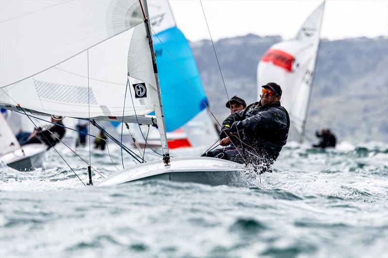 UK Global Flying Fifteen Nationals at the WPNSA Day 2 photo copyright Phil Jackson / Digital Sailing taken at Weymouth & Portland Sailing Academy and featuring the Flying Fifteen class