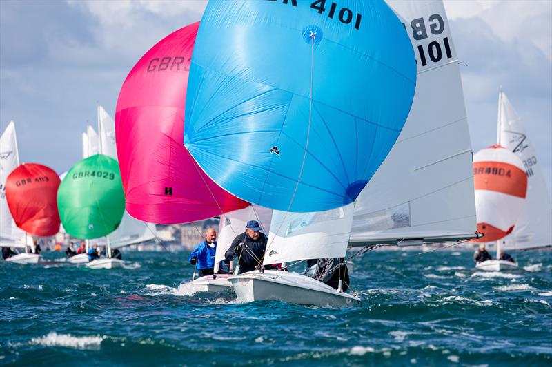 UK Global Flying Fifteen Nationals at the WPNSA Day 2 photo copyright Phil Jackson / Digital Sailing taken at Weymouth & Portland Sailing Academy and featuring the Flying Fifteen class