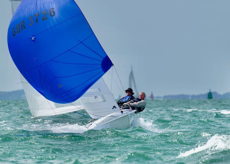 Ladies Day (Tuesday) at Cowes Week 2025 photo copyright Tom Hicks / www.solentaction.com taken at Cowes Combined Clubs and featuring the Flying Fifteen class