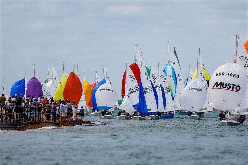 Cowes Week 2025 photo copyright Paul Wyeth / CWL taken at Cowes Combined Clubs and featuring the Flying Fifteen class