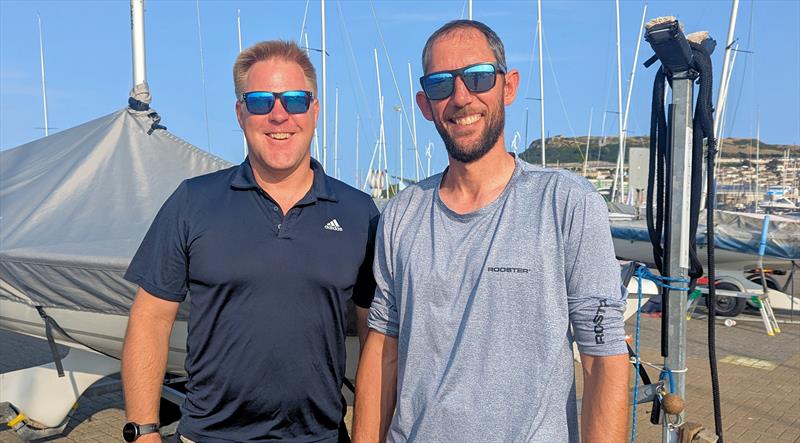 Flying Fifteen Worlds - Russ Clark and Ben McGrane win the Pre-Worlds - photo © Mark Jardine