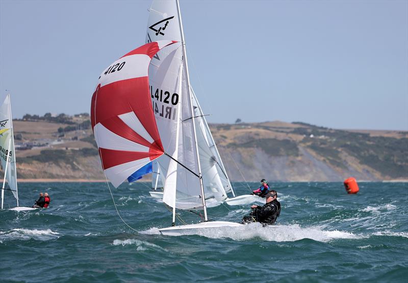 Race 3 - GBR 4120 on the final reach on day 2 of the 2025 Flying Fifteen Worlds at the WPNSA - photo © Mark Jardine