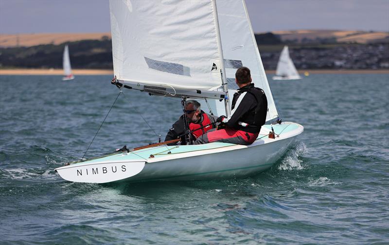 Race 9 - GBR 3286 on the second upwind leg on day 5 of the 2025 Flying Fifteen Worlds at the WPNSA - photo © Mark Jardine