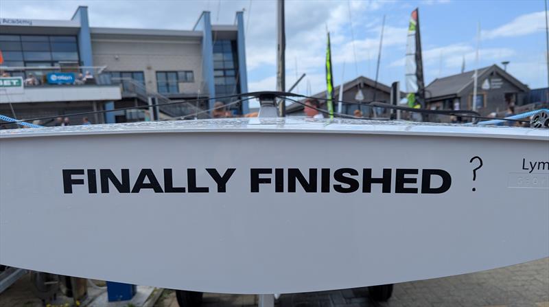 Finally Finished? - photo © Mark Jardine