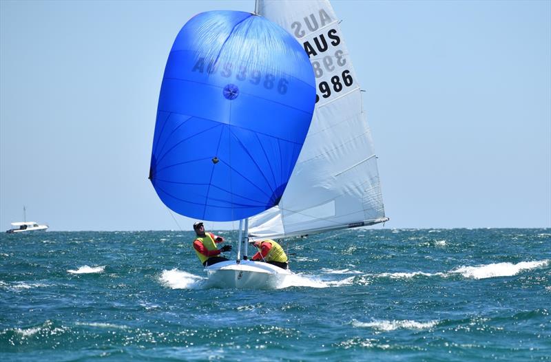 2026 Flying 15 Australian National Championship photo copyright Russell Dawes taken at Cruising Yacht Club of South Australia and featuring the Flying Fifteen class