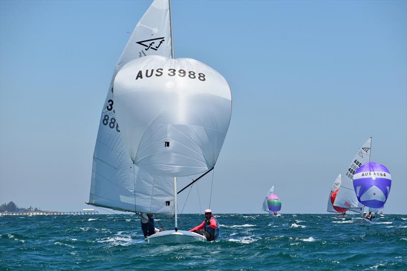 2026 Flying 15 Australian National Championship photo copyright Russell Dawes taken at Cruising Yacht Club of South Australia and featuring the Flying Fifteen class