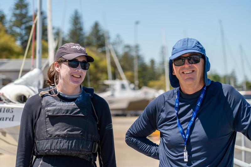 Winners are grinners - the Jerwoods - 2026 Flying 15 Australian National Championship - photo © Russell Dawes