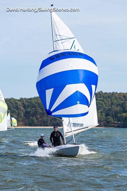 Whitworth and Bowen, Flying Fifteen, Poole Week 2026, In Association With Haven Knox-Johnston, Day 2 photo copyright David Harding / www.sailingscenes.com taken at Parkstone Yacht Club and featuring the Flying Fifteen class