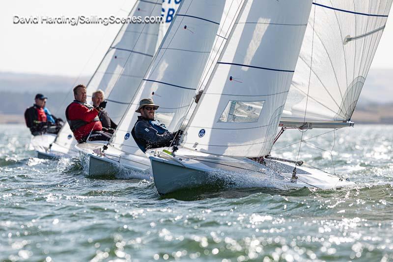 Flying Fifteen Fleet, Poole Week 2026, In Association With Haven Knox-Johnston, Day 2 photo copyright David Harding / www.sailingscenes.com taken at Parkstone Yacht Club and featuring the Flying Fifteen class