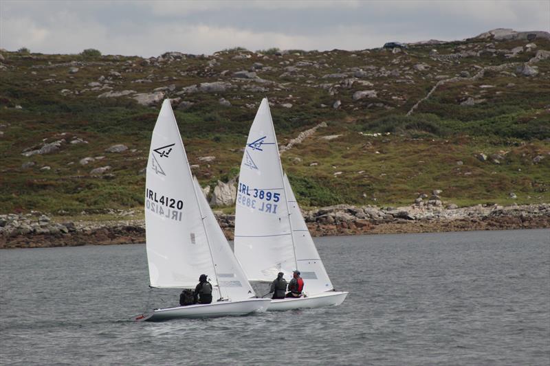 Irish Flying Fifteen Western Championship at Rossaveel, Connemara photo copyright Maria Ui Bhriain taken at  and featuring the Flying Fifteen class