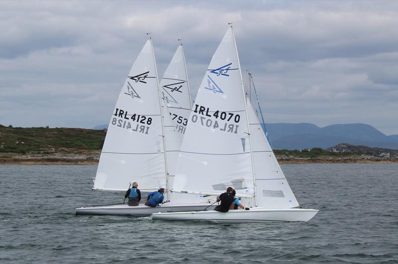 Irish Flying Fifteen Western Championship at Rossaveel, Connemara photo copyright Maria Ui Bhriain taken at  and featuring the Flying Fifteen class