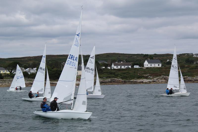 Irish Flying Fifteen Western Championship at Rossaveel, Connemara photo copyright Maria Ui Bhriain taken at  and featuring the Flying Fifteen class