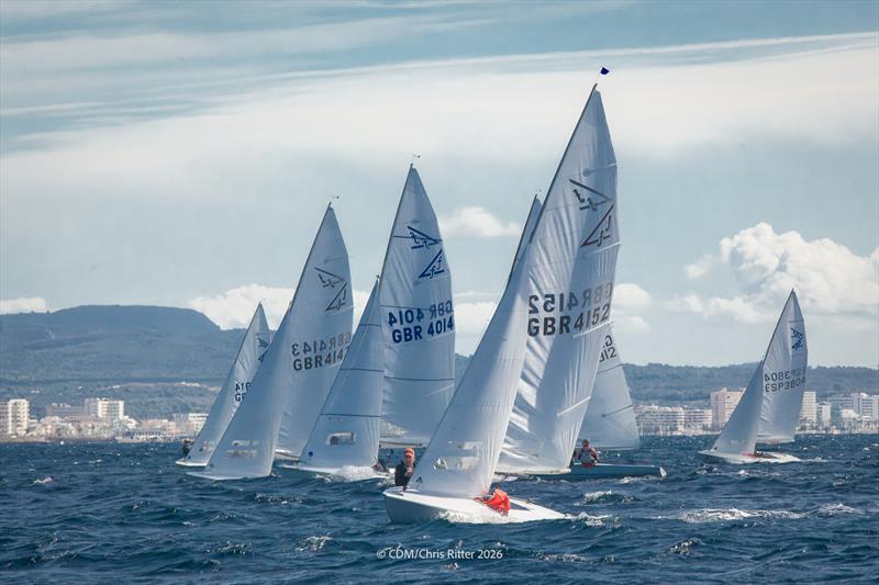 Day 1 - Flying Fifteen Europeans in Palma - photo © Chris Ritter / CDM