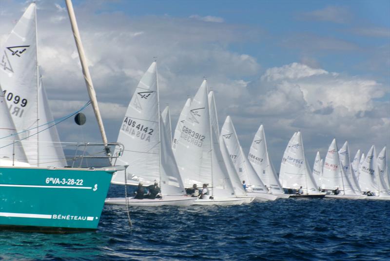 Day 2 - Flying Fifteen Europeans in Palma photo copyright CDM taken at Club de Mar-Mallorca and featuring the Flying Fifteen class