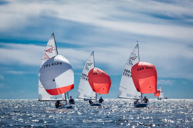 Flying Fifteen Europeans in Palma Day 4 photo copyright Chris Ritter / CDM taken at Club de Mar-Mallorca and featuring the Flying Fifteen class