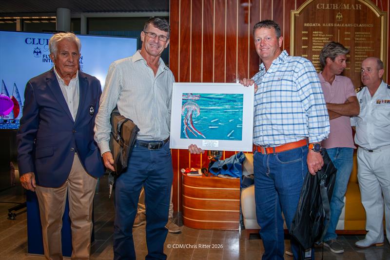 2nd overall Andy Jameson and Greg Wells (GBR) photo copyright Chris Ritter / CDM taken at Club de Mar-Mallorca and featuring the Flying Fifteen class