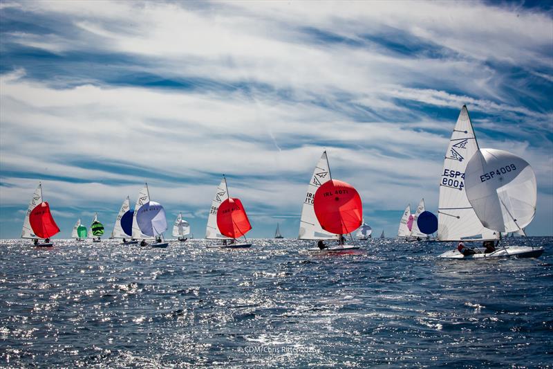 Flying Fifteen Europeans in Palma Day 4 photo copyright Chris Ritter / CDM taken at Club de Mar-Mallorca and featuring the Flying Fifteen class