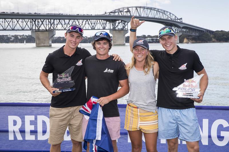 Red Bull Foiling Generation - NZ round - February 22-25, 2018 - photo © Graeme Murray