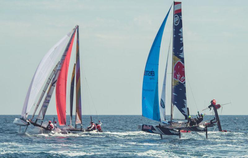 Extreme Sailing Series™ - Barcelona 2018 - Flying Phantoms - photo © Patrick Condy