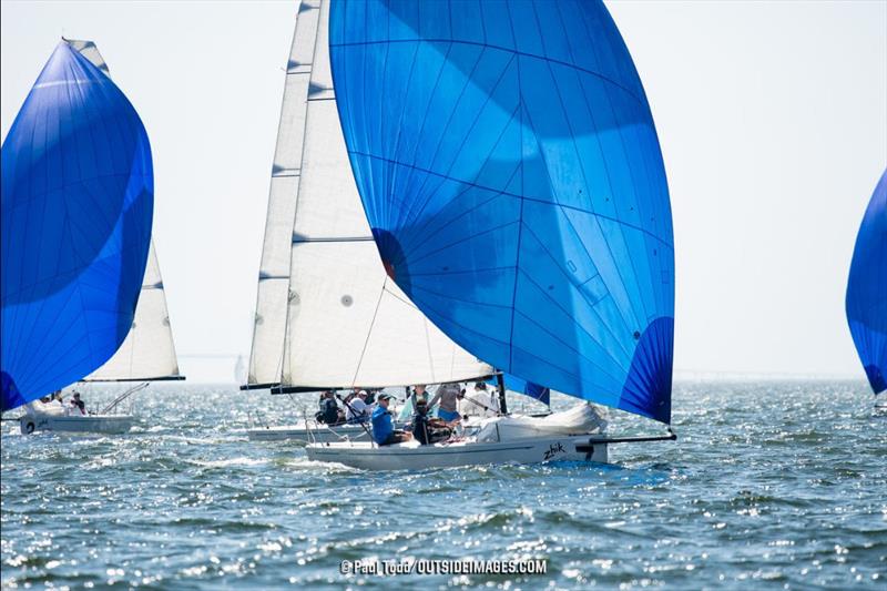2019 Helly Hansen NOOD Regatta in St. Petersburg photo copyright Paul Todd / Outside Image taken at St. Petersburg Yacht Club, Florida and featuring the Flying Tiger class