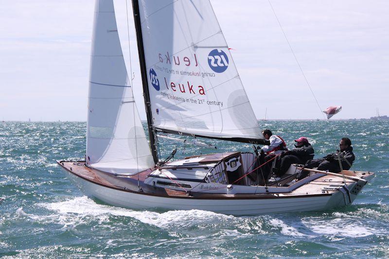 Madelaine in the Nordic Folkboat UK National Championships photo copyright Eddie Mays taken at  and featuring the Folkboat class