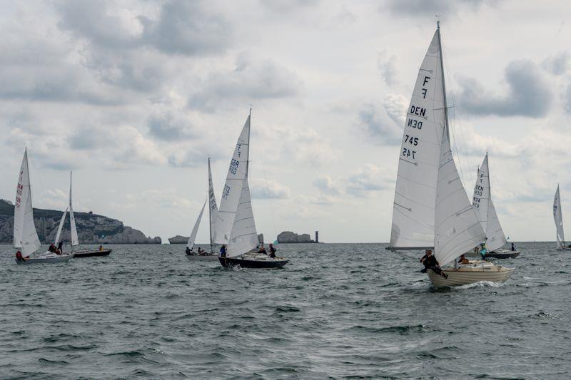 UK Nordic Folkboat National Championships, The Walcon Cup and Sessan Cup photo copyright Paul French / www.coolhat.co.uk taken at Royal Lymington Yacht Club and featuring the Folkboat class