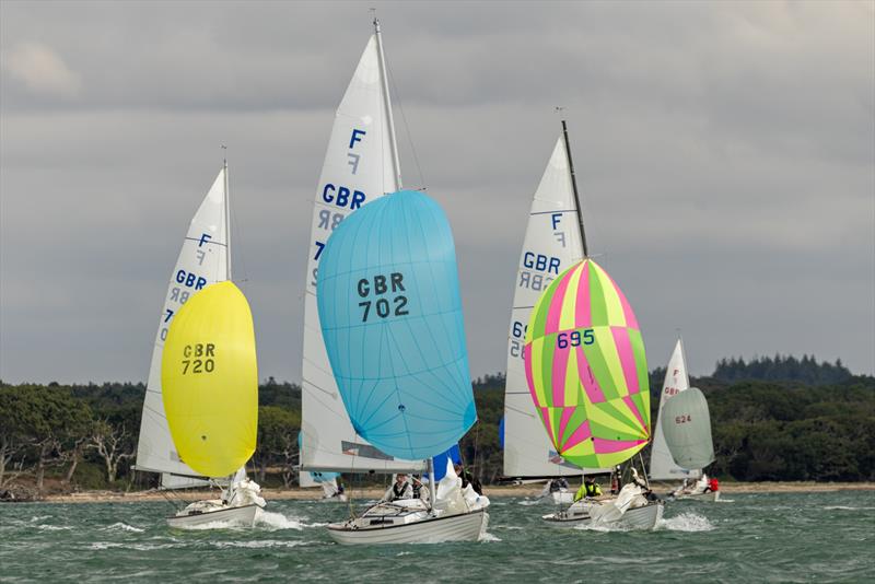 Folkboat Week 2025 photo copyright Andrea Kozak taken at Royal Solent Yacht Club and featuring the Folkboat class