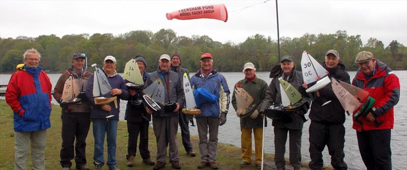 Videlo Globe Footy Open at Frensham photo copyright Roger Stollery taken at Frensham Pond Sailing Club and featuring the Footy class