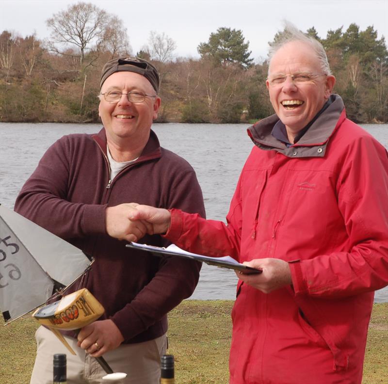 Videlo Globe Footy open at Frensham Pond photo copyright Roger Stollery taken at Frensham Pond Sailing Club and featuring the Footy class