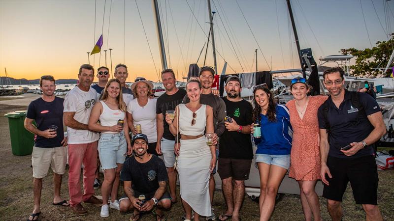 F16 and F18 crews have been having a blast at ABRW - Airlie Beach Race Week photo copyright Vampp Photography taken at Whitsunday Sailing Club and featuring the Formula 16 class
