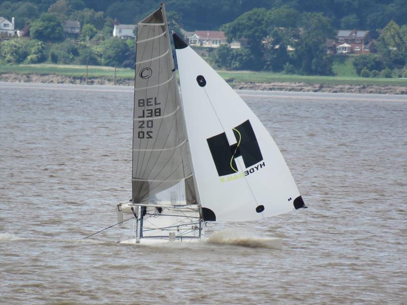 Thornbury SC Regatta 2016 photo copyright Bill Garland taken at Thornbury Sailing Club and featuring the Formula 18 class