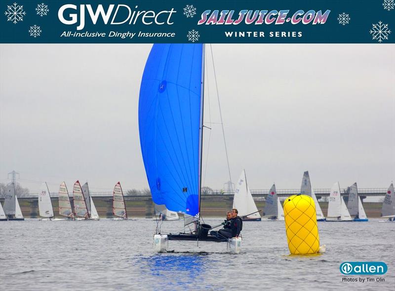 Will Sunnucks & Freddie White during the GJW Direct Sailjuice Winter Series - photo © Tim Olin / www.olinphoto.co.uk