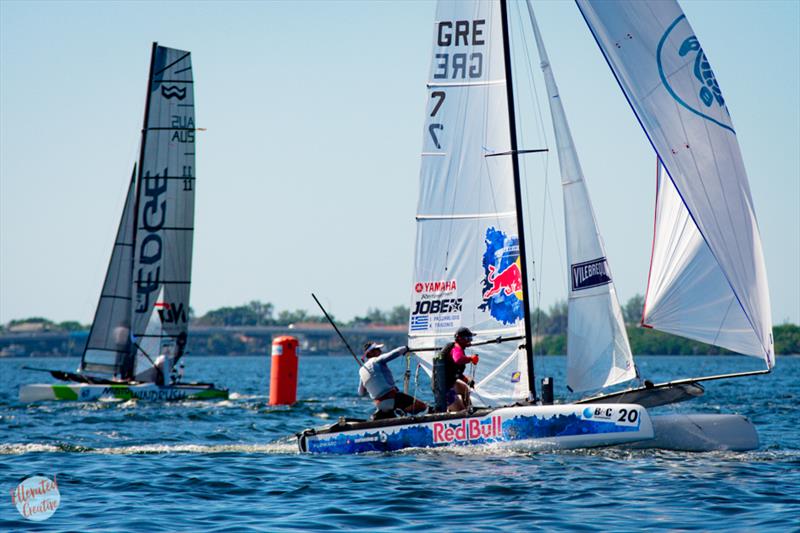 F18 Worlds at Sarasota day 1 - photo © Ellinor Walters