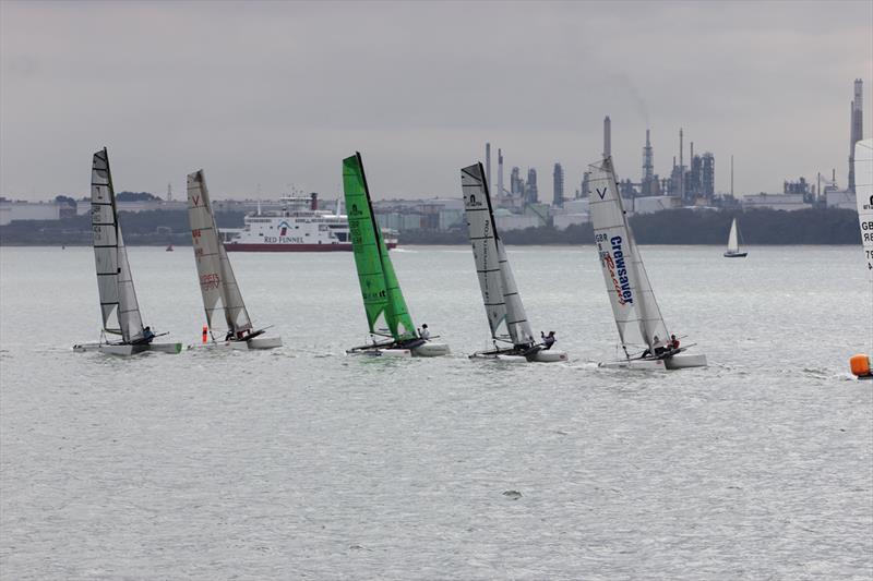 Weston Grand Slam photo copyright Weston Sailing Club taken at Weston Sailing Club and featuring the Formula 18 class