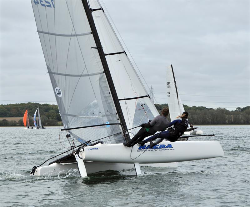 Grafham Cat Open 2019 photo copyright Nick Champion / www.championmarinephotography.co.uk taken at Grafham Water Sailing Club and featuring the Formula 18 class